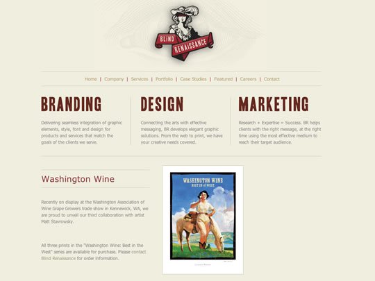 欣赏唯美的网页设计复古风! 欣赏唯美的网页设计复古风!