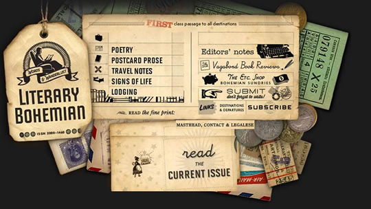 领略一组怀旧风格的网页设计 领略一组怀旧风格的网页设计