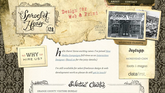 复古元素如何运用于网页设计 复古元素如何运用于网页设计