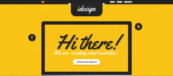 黄色系优秀网页设计欣赏 黄色系优秀网页设计欣赏