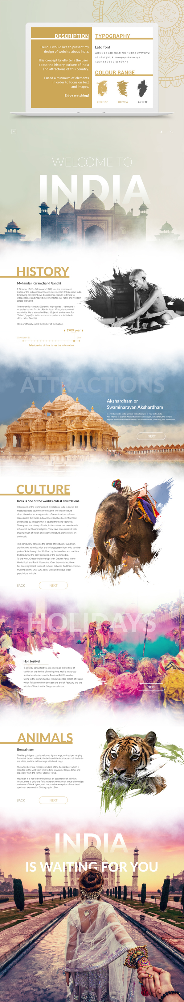 欣赏一组融入异域风情的网页设计! 欣赏一组融入异域风情的网页设计!